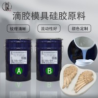 滴胶模具原料 半透明颜色可调食品硅胶模具 厂家批发AB双组份硅胶