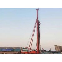 新疆长螺旋桩机-河北鼎峰工程机械订制24米长螺旋钻机
